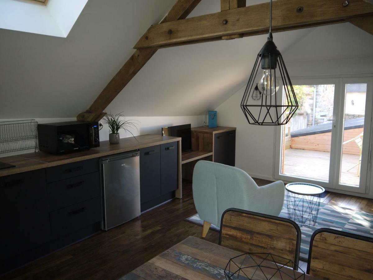 Gite Le Grenier La Bouexiere Bagian luar foto